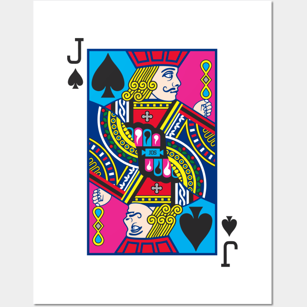 Jack of Spades Wall Art by SaKaNa